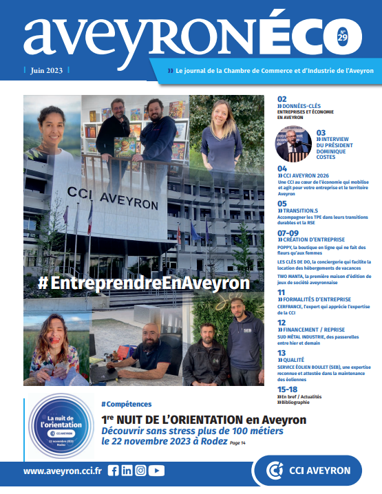 Aveyron Eco n° 29 - Juin 2023
